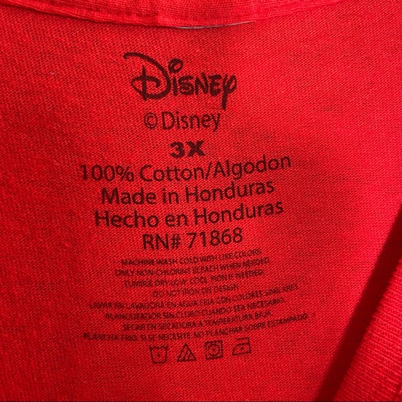 Mickey and Minnie Tee 3X - Picture 7 of 8